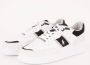 Ralph Lauren Master sneaker van leer met suède details - Thumbnail 4