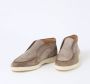 SANTONI Hoge Sneakers Heren Digits Maat: 9 5 Materiaal: Suède Kleur: Beige - Thumbnail 9