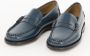 Sebago Blauwe Leren Platte Schoenen Blue Dames - Thumbnail 3