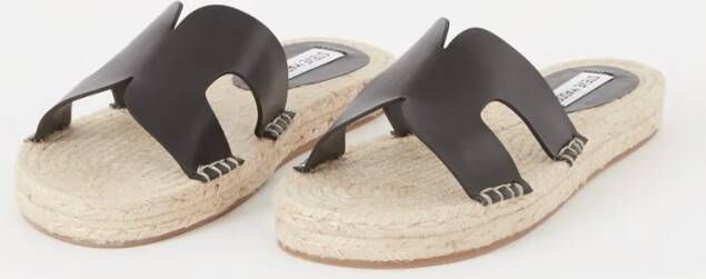 Steve Madden Cheer Up slipper met leren details