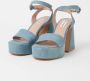 Steve Madden Paysin sandalette van textiel - Thumbnail 2