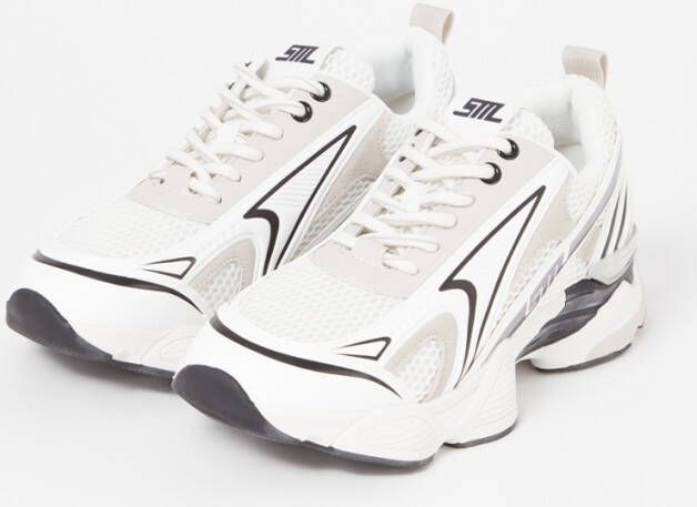 Steve Madden Speedster-E sneaker met metallic details