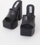 Steve Madden Stijlvolle Platform Hakken Muiltjes Black Dames - Thumbnail 2