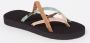 Teva W OLOWAHU MIXED B MAPLE SUGAR MULTI Dames Slippers MIXED B MAPLE SUGAR MULTI - Thumbnail 15