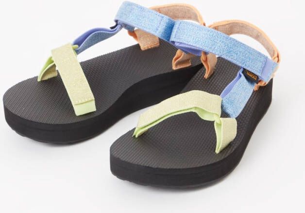 Teva Universal sandaal met lurex
