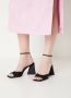 The Attico Casual Zwarte Sandalen met Middelhoge Hakken Black Dames - Thumbnail 7