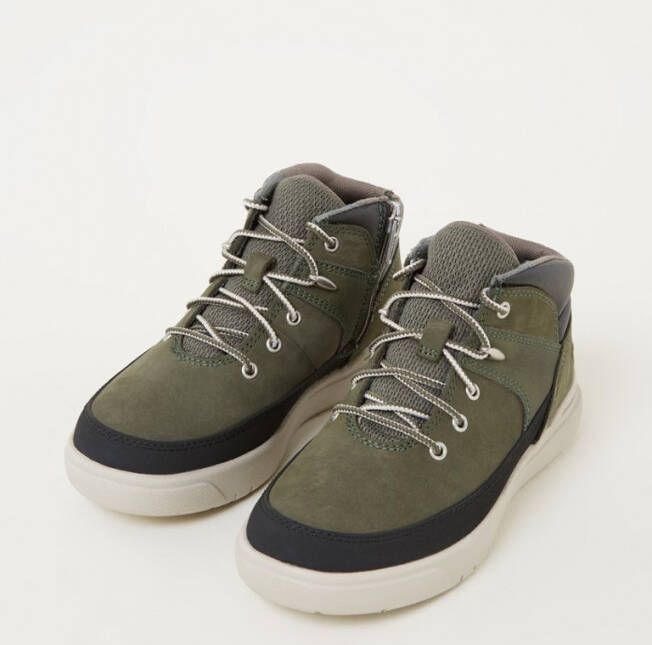 Timberland Seneca Bay Hiker sneaker van nubuck met leren details