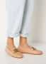 TOD'S Elegante leren loafers met metalen kettingdetail Pink Dames - Thumbnail 11