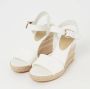 Tommy Hilfiger Wedges met labelstitching model 'ECRU' - Thumbnail 6