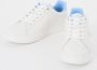 Tommy Hilfiger Lichtblauwe Polyester Sneaker Met Logo En Contrastdetails - Thumbnail 5