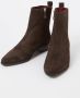 TOMMY HILFIGER Enkellaarsjes Dames Low Cowboy Flat Maat: 36 Materiaal: Suède Kleur: Bruin - Thumbnail 9
