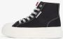 TOMMY JEANS Plateausneakers TJW FOXING FLATFORM SNEAKER HIGH vrijetijdsschoen veterschoenen high top sneaker met contraststiksels - Thumbnail 3
