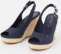 Tommy Hilfiger Sleehaksandaaltjes ICONIC ELENA SLING BACK WEDGE zomerschoen sandaal keilhak met verstelbare gesp - Thumbnail 7