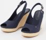 Tommy Hilfiger Sleehaksandaaltjes ICONIC ELENA SLING BACK WEDGE - Thumbnail 4