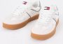 TOMMY JEANS Plateausneakers THE GREENWICH veterschoenen lage schoen vrijetijdsschoen met contrast-plateauzool - Thumbnail 8