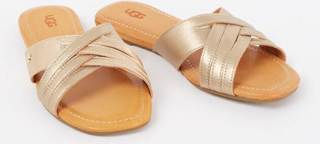 Ugg Kenleigh slippers van leer