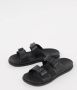 UGG M Wainscott Buckle Slide Slippers Heren Zwart - Thumbnail 15