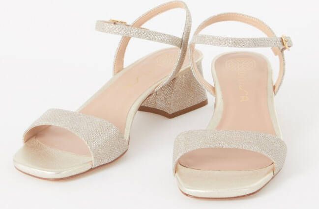 Unisa Kirk sandalette met glitter