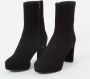 UNISA Enkellaarsjes Dames Meque Maat: 41 Materiaal: Suède Kleur: Zwart - Thumbnail 7
