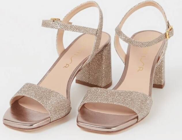 Unisa Moraty sandalette met glitter