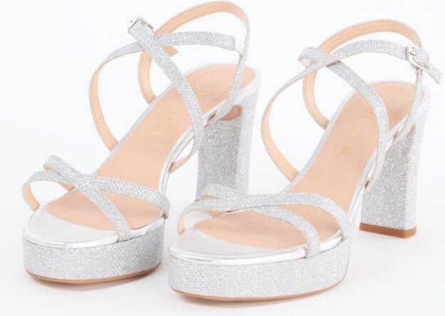 Unisa Over sandalette met glitter