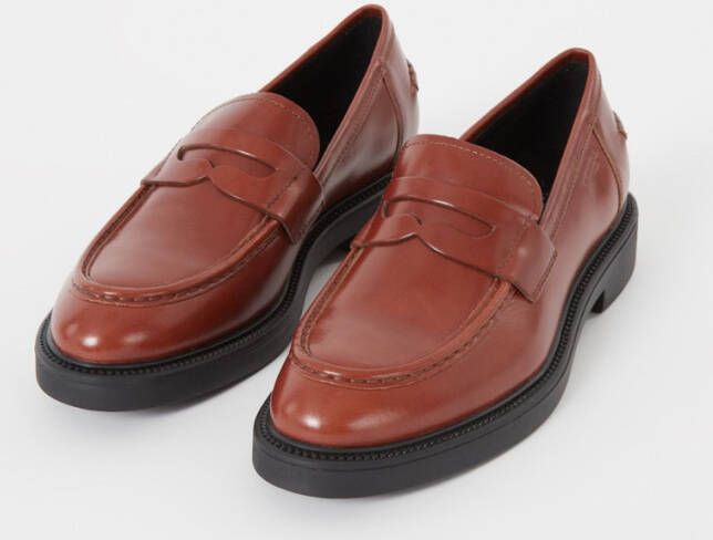 Vagabond Alex loafer van leer