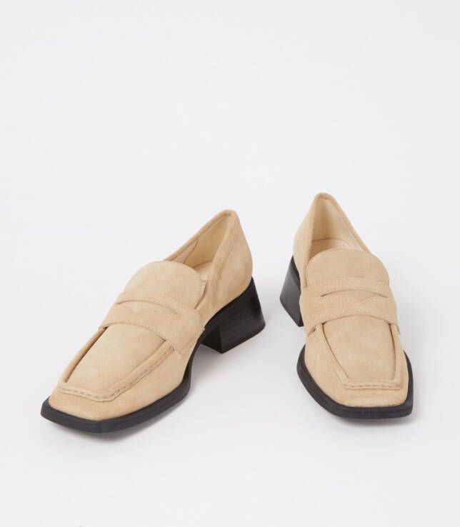 Vagabond Bianca loafer van suède