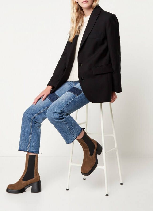 Vagabond Brooke chelsea boot van leer