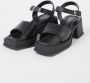 VAGABOND SHOEMAKERS Hennie 201 Sandalen Dames Zwart - Thumbnail 9