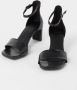 Vagabond Shoemakers Zwarte Platte Sandalen Luisa Black Dames - Thumbnail 7
