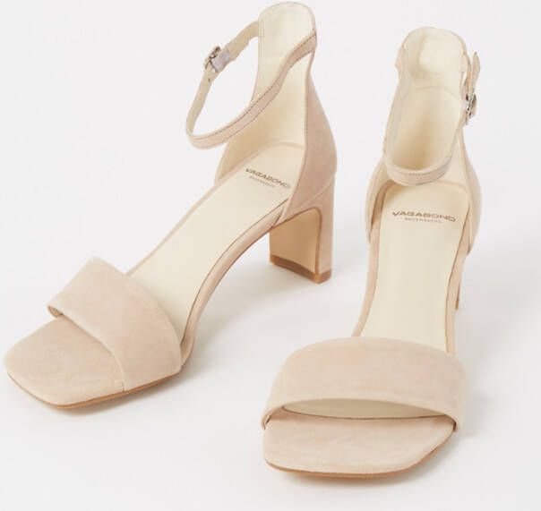 Vagabond Shoemakers Luisa sandalette met geitenleren details
