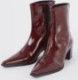 VAGABOND SHOEMAKERS Enkelboots Dames Giselle 5854 Maat: 39 Materiaal: Lakleer Kleur: Bordeaux - Thumbnail 8
