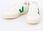 Veja Groene Leren Sneakers met Logo Detail White - Thumbnail 15