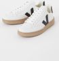 Veja Klassieke Leren V-12 Sneakers White Dames - Thumbnail 8