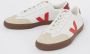 Veja Volley sneaker van leer met suède details - Thumbnail 8