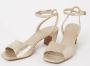 Whistles Emerson sandalette van leer met metallic finish - Thumbnail 2