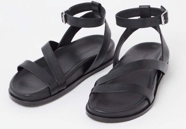 Whistles Gaia sandaal van schapenleer