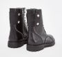 Zadig & Voltaire Boots & laarzen Joe Smooth Cowskin & Studs Pipping in zwart - Thumbnail 7