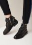 Zadig & Voltaire Laureen Roma Ankle Boots in Black Leather Zwart Dames - Thumbnail 9