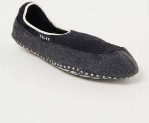 Falke Huisschoenen van scheerwolmix met logodetail model 'COSYSHOE'