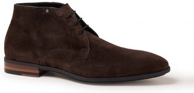 Floris van Bommel Chukka veterschoen van suède