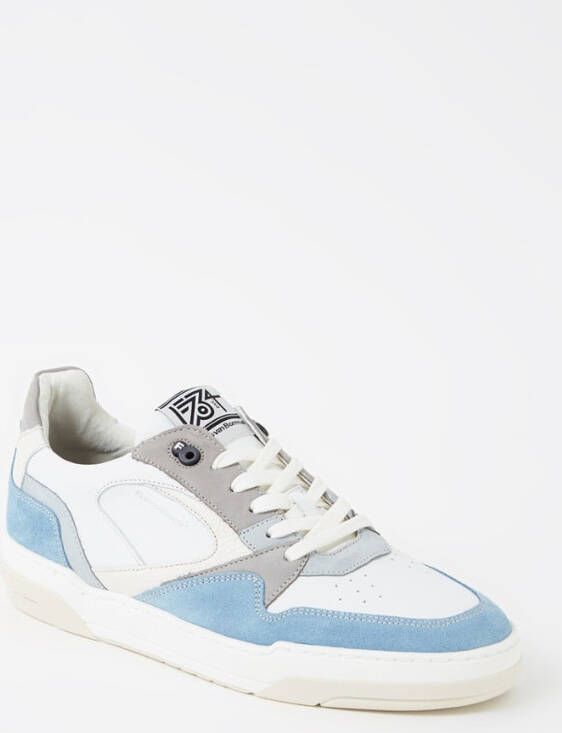Floris van Bommel De Dunker 03-05 sneaker met nubuck en suède details