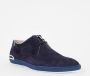 FLORIS VAN BOMMEL Veterschoenen Heren Sfm-30293 Maat: 44 Materiaal: Suède Kleur: Blauw - Thumbnail 3