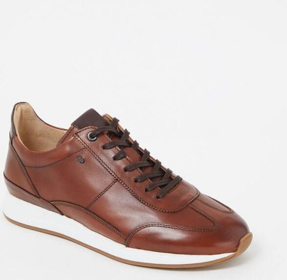 Van bommel 10015 Libra 03.07 Dark Cognac G+Wijdte Lage sneakers