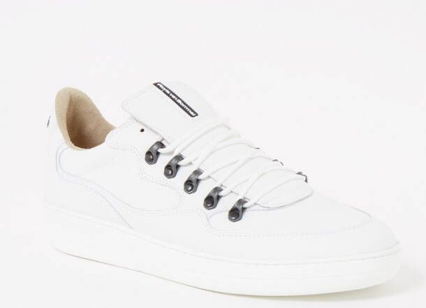 Floris van Floris van Bommel van Floris van Bommel Sneakers Heren Lage sneakers Herenschoenen Leer SFM-10089 Wit - Foto 7