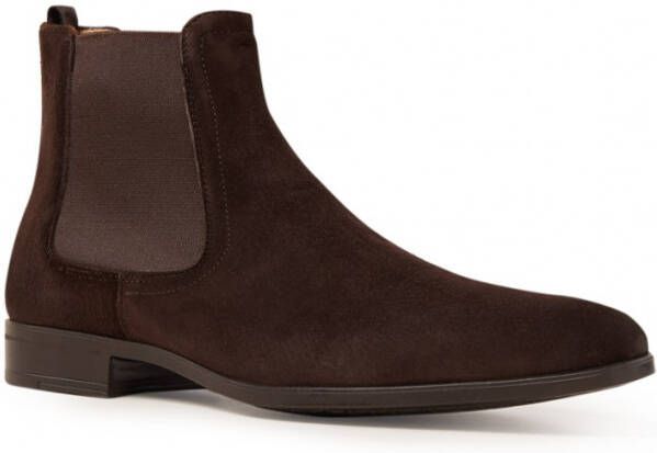 Giorgio Amalfi Boot Donkerbruin Schoen cm Suede Leer Heren - Foto 3