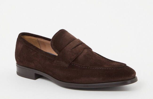 Giorgio Penny loafer van suède