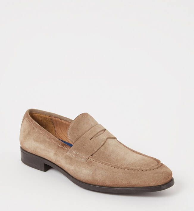 Giorgio Penny loafer van suède