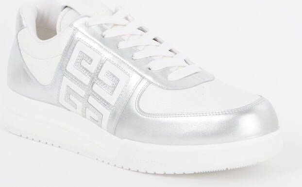Givenchy G4 sneaker van kalfsleer met metallic finish