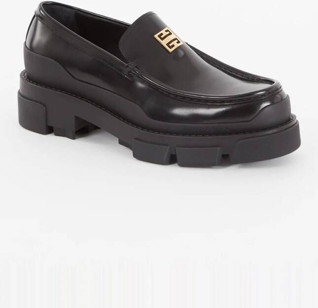 Givenchy Terra loafer van kalfsleer met logo